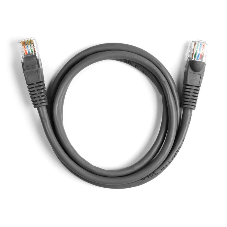 Cavo di rete per PC Ekon UTP cat 5e colore grigio, connettori RJ45