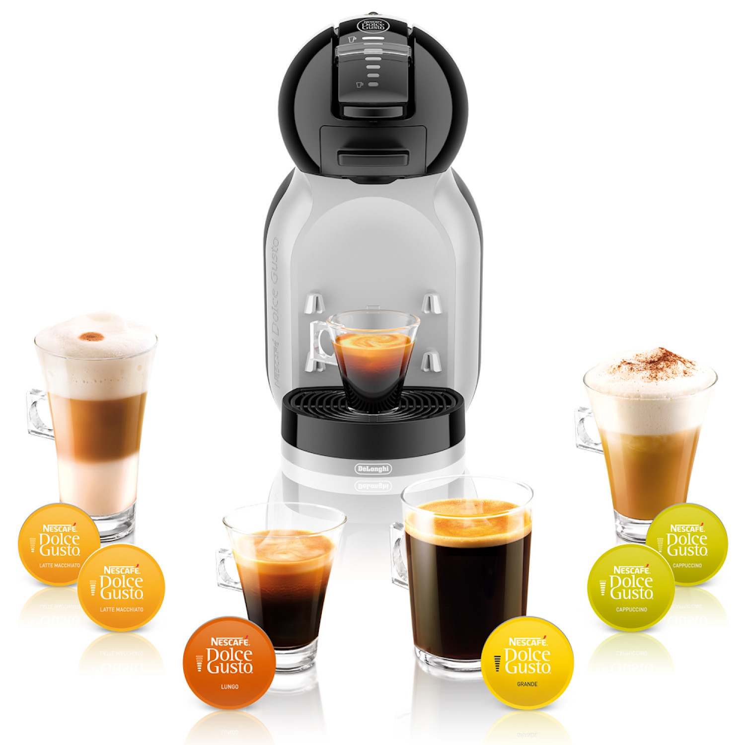 MACCHINE DA CAFFE' DOLCE GUSTO EDG155BG ESPRESSO BAR 1460W 0,8LT NERO/GRIG