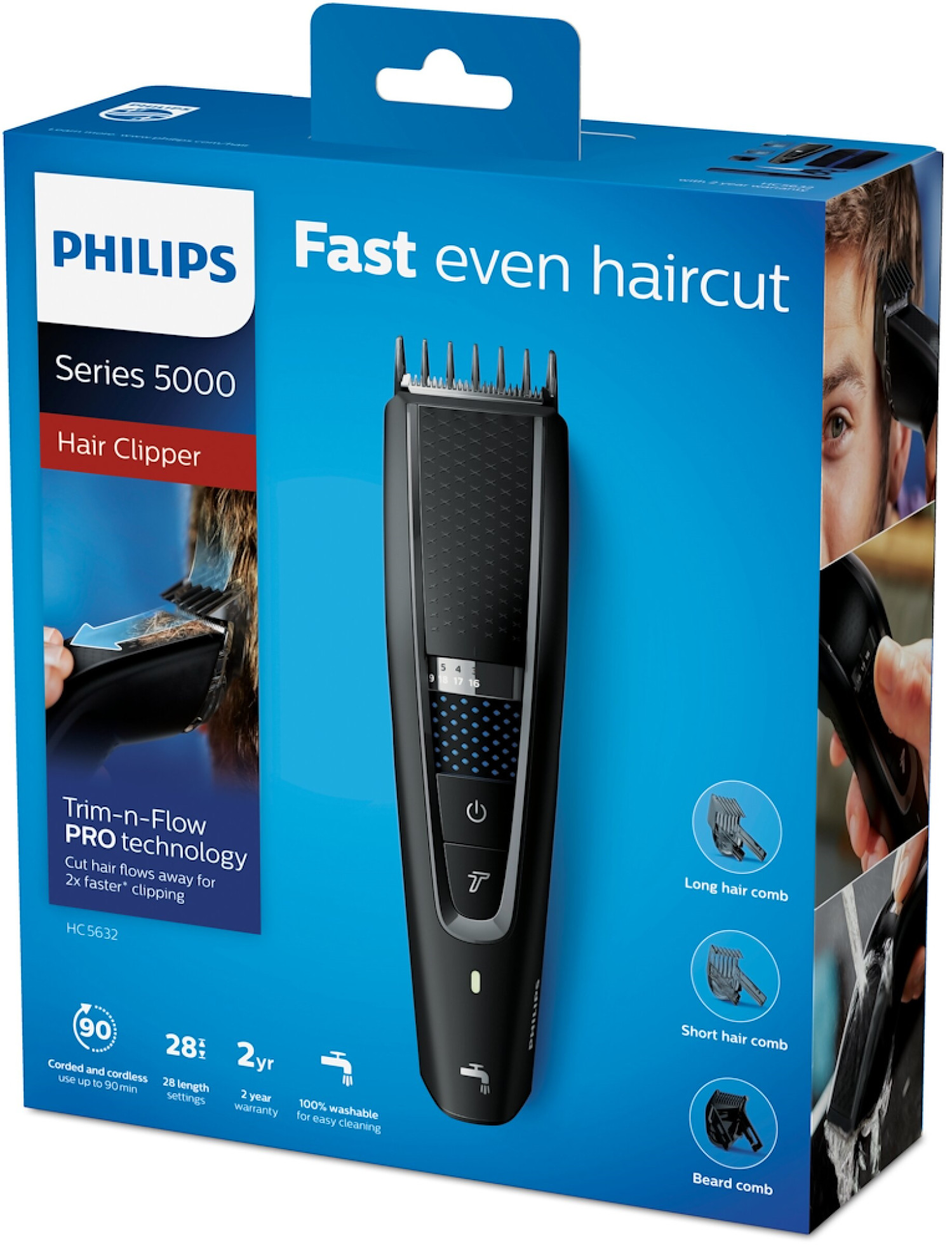 RASOI PHILIPS HC5632/15 TAGLIACAPELLI RETE/RIC.0,5/28MM