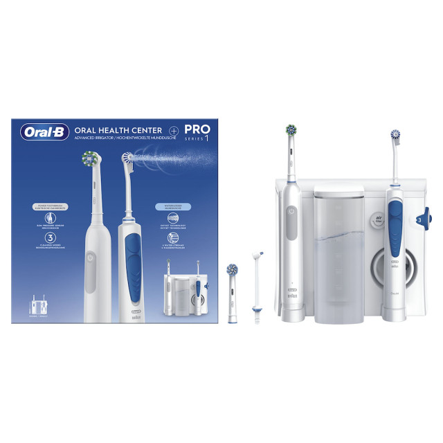 ORAL CARE ORAL B ORAL CENTER + PRO1 SPAZZOLINO EL. + IDROPULSORE