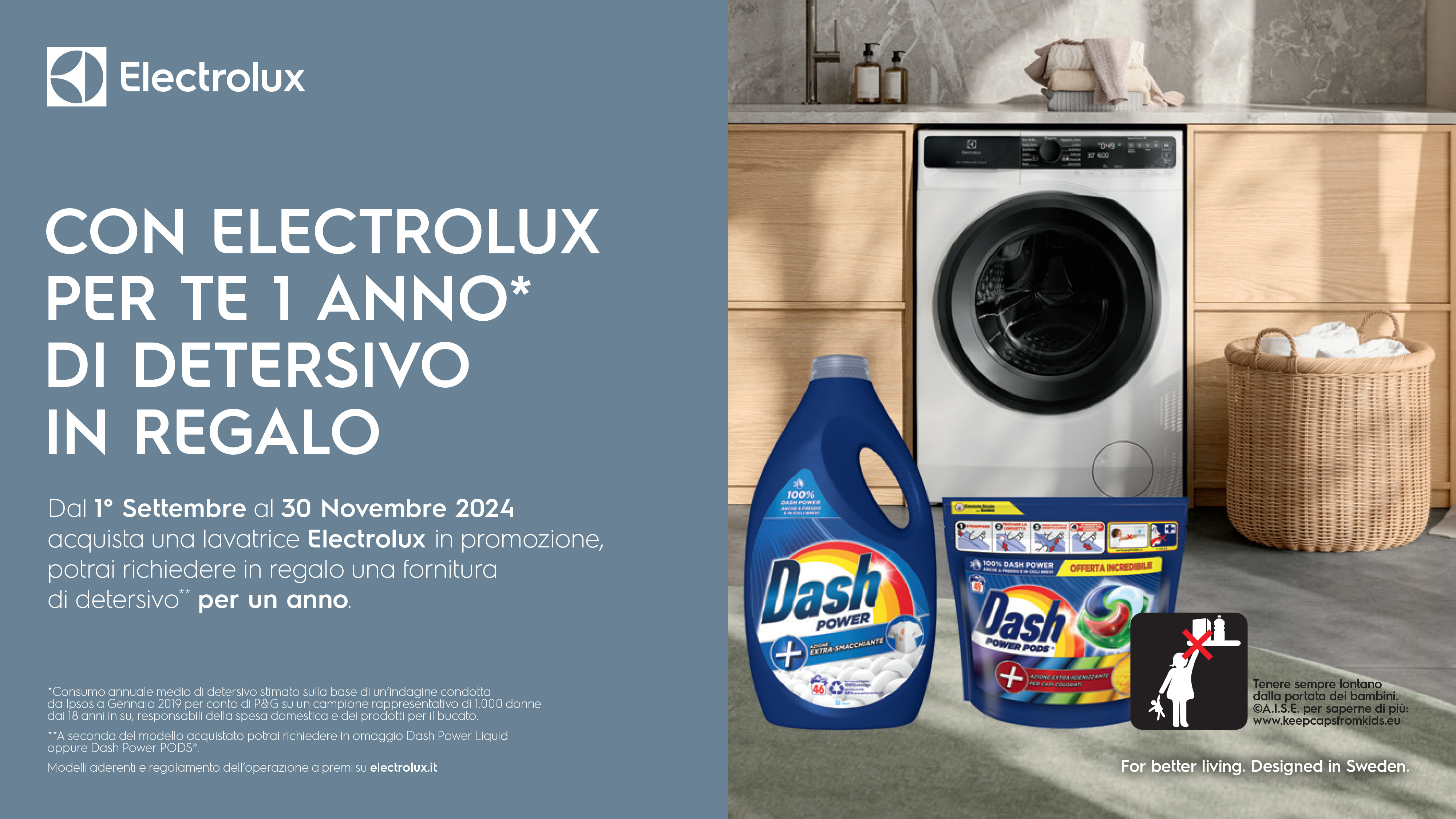 Promo Electrolux Lavatrici 1 anno di Dash 2024 A4.jpg