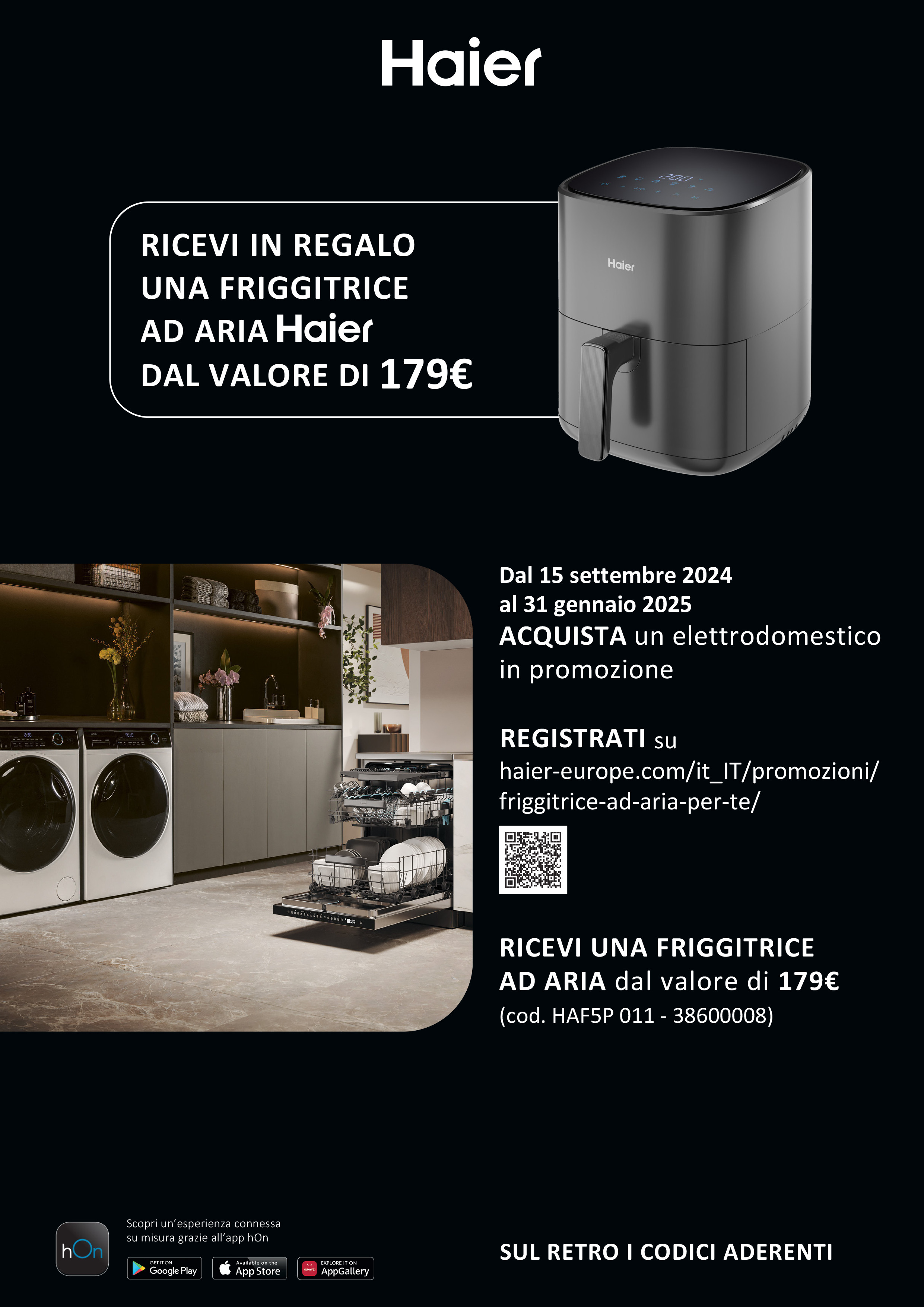 Promo Haier Elettrodomestici + Friggitrice Aria A4.jpg